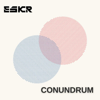 Conundrum album by ESKR - Drum and Bass Cover Art
