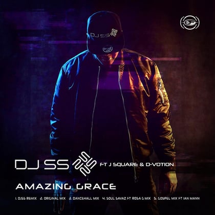 Amazing Grace album by DJ SS & Samurai Breaks - Drum and Bass Cover Art