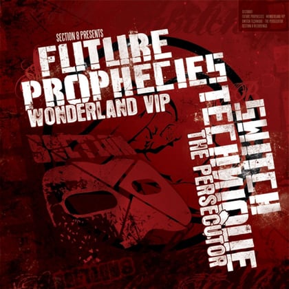 Wonderland VIP/The Persecutor album by Future Prophecies - Drum and Bass Cover Art
