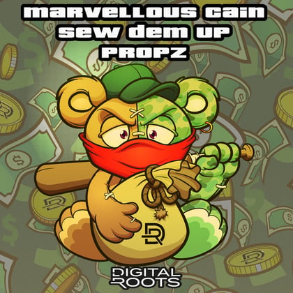 sew dem up album by Marvellous Cain - Drum and Bass Cover Art