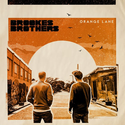 Orange Lane album by Brookes Brothers - Drum and Bass Cover Art