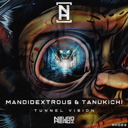 Tunnel Vision album by Mandidextrous & Tanukichi - Drum and Bass Cover Art