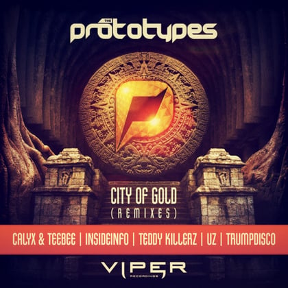 City of Gold (Remixes) album by The Prototypes - Drum and Bass Cover Art