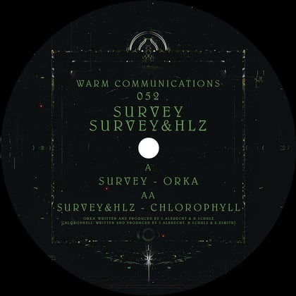 Orka / Chlorophyll album by Theory, Survey & HLZ - Drum and Bass Cover Art