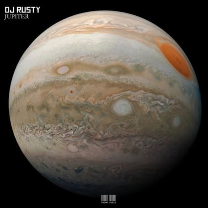 Jupiter album by DJ Rusty - Drum and Bass Cover Art