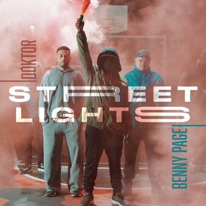 Street Lights album by Benny Page - Drum and Bass Cover Art