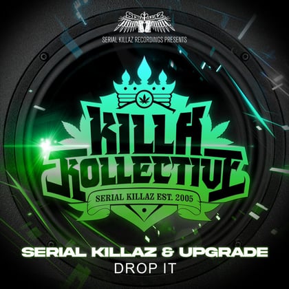 Drop It album by Serial Killaz & Upgrade (UK) - Drum and Bass Cover Art