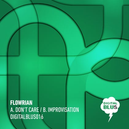 Don't Care / Improvisation album by Flowrian - Drum and Bass Cover Art