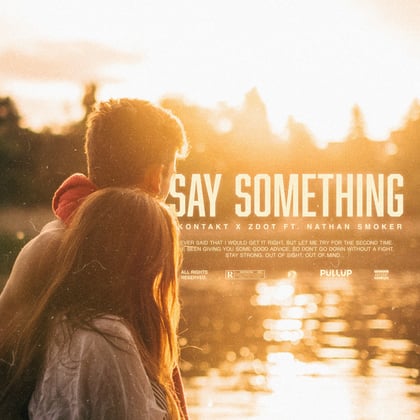 Say Something album by Nathan Smoker - Drum and Bass Cover Art