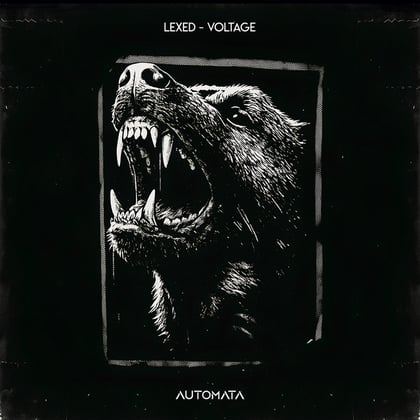 Voltage album by Lexed - Drum and Bass Cover Art