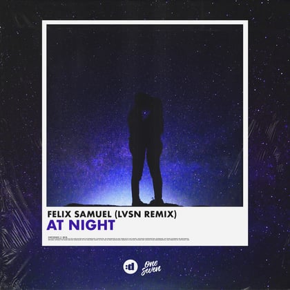 At Night (LVSN Remix) album by Vibe Chemistry, Felix Samuel & LVSN - Drum and Bass Cover Art