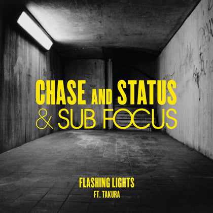 Flashing Lights album by SHY FX, Chase & Status & Sub Focus - Drum and Bass Cover Art