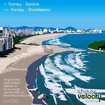 Santos / Shoreleeno album by Furney - Drum and Bass Cover Art