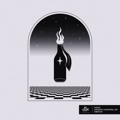 Crowd Control EP album by Hoax - Drum and Bass Cover Art