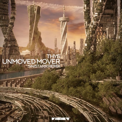 Unmoved Mover (Sinistarr Remix) album by Sinistarr - Drum and Bass Cover Art