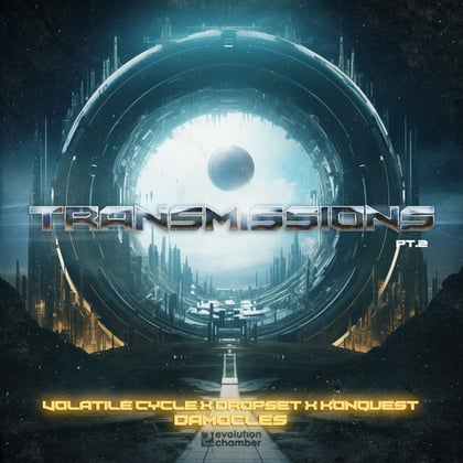 Damocles album by Volatile Cycle - Drum and Bass Cover Art