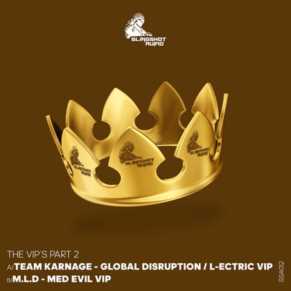 The VIP'S Part 2 album by M.L.D - Drum and Bass Cover Art