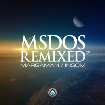 REMIXED 7 album by MSDOS - Drum and Bass Cover Art
