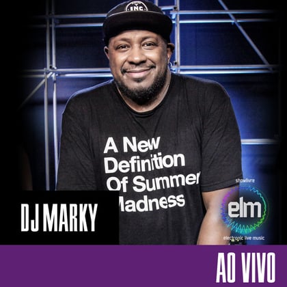 DJ Marky no Showlivre Electronic Live Music (Ao Vivo) album by DJ Marky - Drum and Bass Cover Art