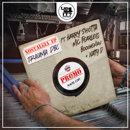 Nostalgia EP album by Trauma DBC & theStandard - Drum and Bass Cover Art