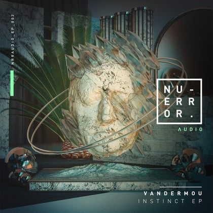 Instinct album by Vandermou - Drum and Bass Cover Art