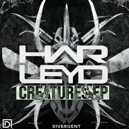 Creatures EP album by Harley D - Drum and Bass Cover Art