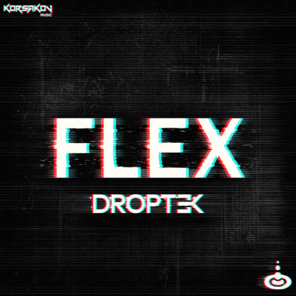Flex album by Droptek - Drum and Bass Cover Art