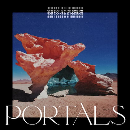 Portals album by Sub Focus & Wilkinson - Drum and Bass Cover Art
