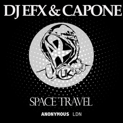 Space Travel album by Capone - Drum and Bass Cover Art