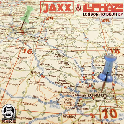 London To Brum EP album by Jaxx - Drum and Bass Cover Art