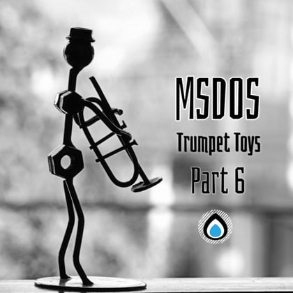 Trumpet Toys Part 6 album by Twintone & MSDOS - Drum and Bass Cover Art