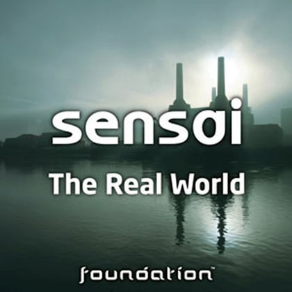The Real World / Encounter album by Sensai - Drum and Bass Cover Art