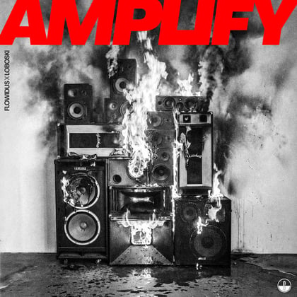 Amplify album by Loboski & Flowidus - Drum and Bass Cover Art