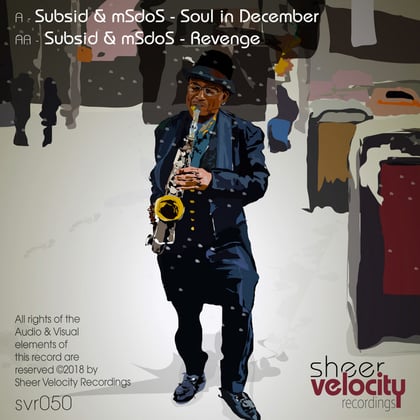 Soul In December / Revenge album by Subsid & MSDOS - Drum and Bass Cover Art