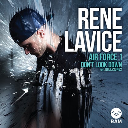 Don't Look Down / Air Force 1 album by René LaVice - Drum and Bass Cover Art