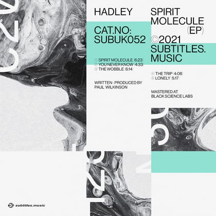 Spirit Molecule EP album by Hadley - Drum and Bass Cover Art
