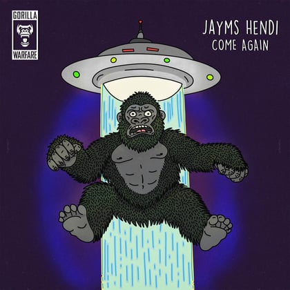 Come Again album by Jayms Hendi - Drum and Bass Cover Art