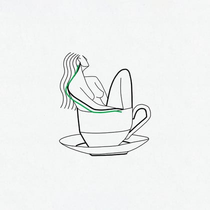 Storm In A Teacup album by BOP, Subwave & Isaac Howlett - Drum and Bass Cover Art