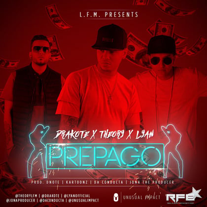 Prepago album by Theory - Drum and Bass Cover Art