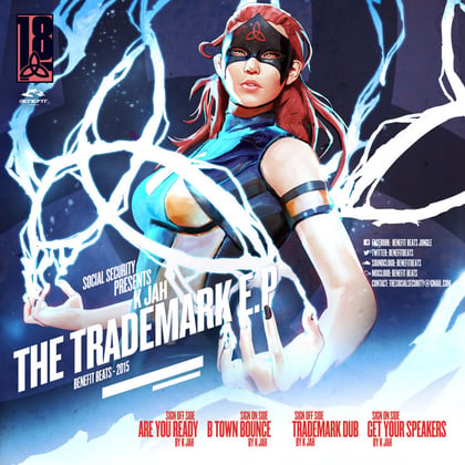 Social Security Presents K Jah - The Trade Mark album by K Jah - Drum and Bass Cover Art