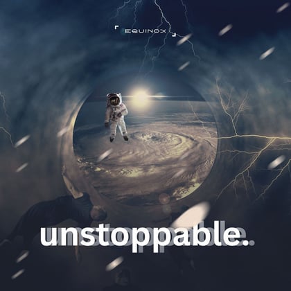 Unstoppable album by Equinox - Drum and Bass Cover Art