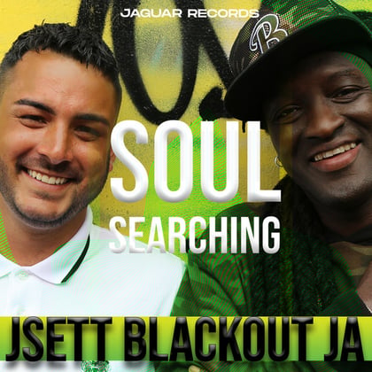 Soul Searching album by Lowriderz, J Sett & Blackout JA - Drum and Bass Cover Art