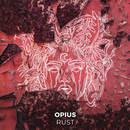 Rust album by Opius - Drum and Bass Cover Art