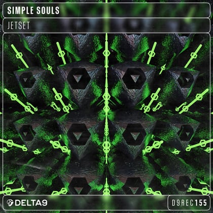 Jetset album by Simple Souls - Drum and Bass Cover Art