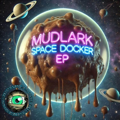 Space Docker EP album by Mudlark - Drum and Bass Cover Art