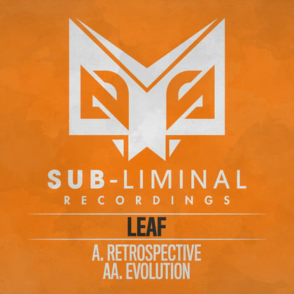 Retrospective / Evolution album by Leaf - Drum and Bass Cover Art