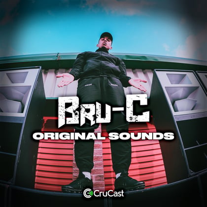 Original Sounds album by Bru-C - Drum and Bass Cover Art