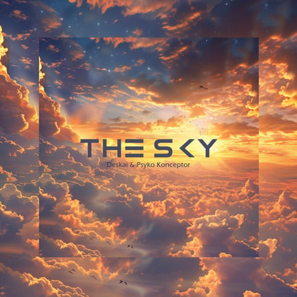 The Sky album by Deskai - Drum and Bass Cover Art