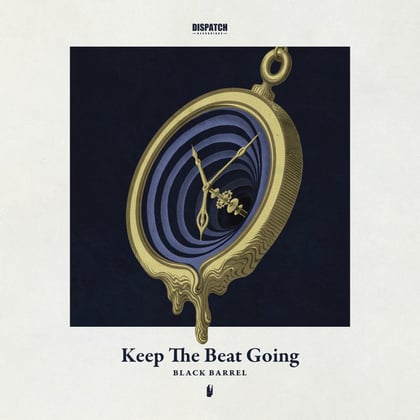 Keep the beat going EP album by Black Barrel - Drum and Bass Cover Art