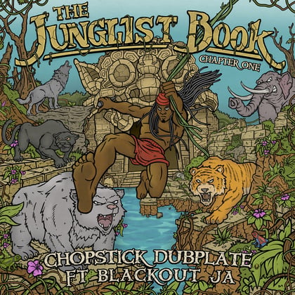 Junglist Book - Chapter 1 album by Chopstick Dubplate - Drum and Bass Cover Art